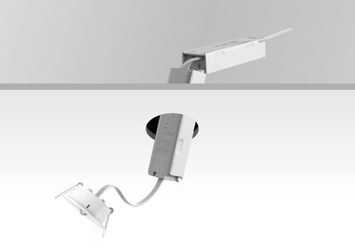 Pragmalux DOT Inbouw Noodverlichting 1W 120-130lm LifePO4 1uur Zelftest Wit-1