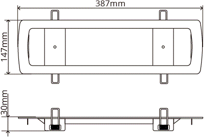 Pragmalux PICTO Inbouwframe Wit-1