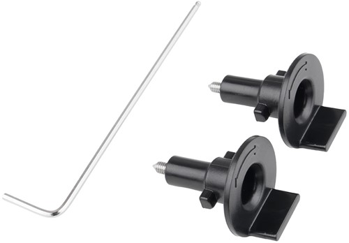 Pragmalux Notra track noodverlichting 4.8W 250lm 6500K LiFePO4 6.4V 1500mAh 1uur zelf en manuele test 2-in-1 zwart RAL9005-5