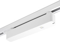 Pragmalux Notra track noodverlichting 4.8W 250lm 6500K LiFePO4 6.4V 1500mAh 1uur zelf en manuele test 2-in-1 wit RAL9003-3