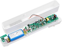 Pragmalux Notra track noodverlichting 4.8W 250lm 6500K LiFePO4 6.4V 1500mAh 1uur zelf en manuele test 2-in-1 wit RAL9003-4