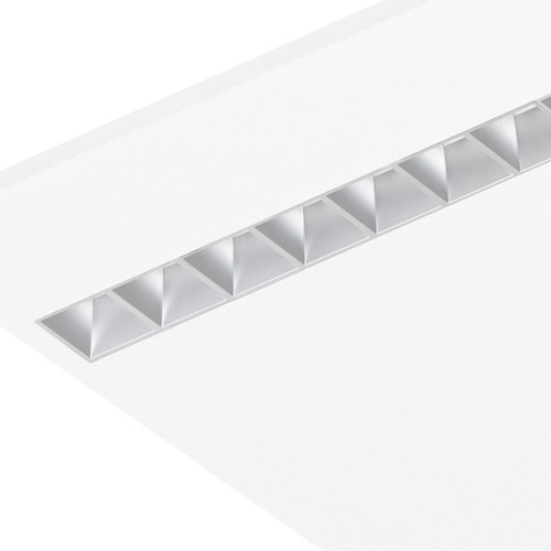 Pragmalux LED Paneel Optic matte reflector 30x120cm 36W 4350-4750lm 3000K-3500K-4000K 3CCT CRI>90 UGR<16 wit RAL9003 + TCI Casambi Driver-3