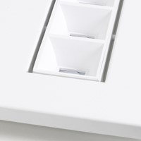 Pragmalux LED Bandrasterarmatuur Optic zwarte reflector 145x1720mm 26-36W 3200-4400lm 3000K-3500K-4000K 3CCT CRI>90 UGR<16 wit RAL9003 + Philips driver + plenum-4