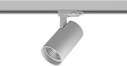 Pragmalux LED 3-Fase Railspot Piccolo 27W 3000K CRI>90 40D 2902lm Grijs - Fase Dimbaar