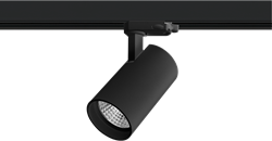 Pragmalux LED 3-Fase Railspot Piccolo 15W 4000K CRI>90 33D 1561lm Zwart - Fase Dimbaar