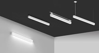 Pragmalux Skyline 1,2m 12,5-36W 1575-4700lm 2CCT 3000-4000K opaal met uplight 9W 1300lm zwart RAL9005 + Noodmodule 1uur autotest-1