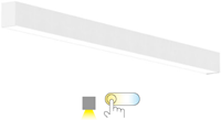 Pragmalux Skyline 1,2m 12,5-36W 1750-5300lm 2CCT 3000-4000K opaal wit RAL9016