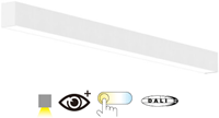 Pragmalux Skyline 1,5m DALI2 12,5-44W 1750-6400lm 2CCT 3000-4000K opaal wit RAL9016-10