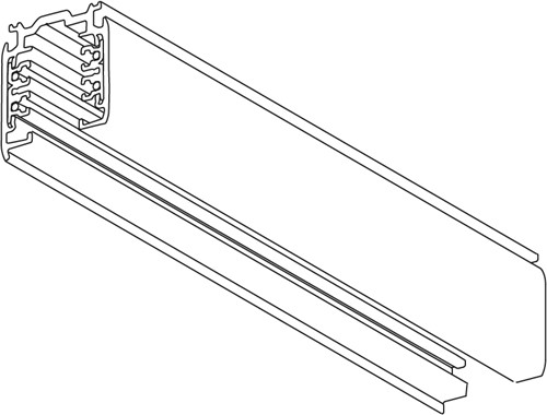 PRX 3-Fase DALI Rail 4M Vierkant Zwart 230V/400V 16A-5
