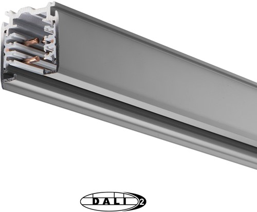 PRX 3-Fase DALI Rail 4M Vierkant Grijs 230V/400V 16A