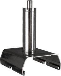 PRX 3-Fase Rail beugel en snelspanner zilvernikkel (excl. Staalkabel)