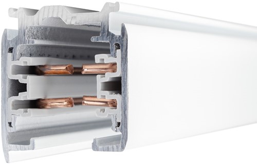 PRX 3-Fase Rail 4M Vierkant Wit 230V/400V 16A-1