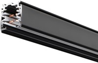 PRX 3-Fase Rail 4M Vierkant Zwart 230V/400V 16A