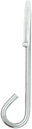Pragmalux PRX-Line damwandhaak hard verzinkte draad Ø 3.0mm
