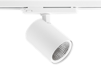 Pragmalux LED 3-Fase Railspot Punto 24W 3300lm 3000K CRI>90 38D wit RAL9016