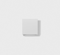 Pragmalux LED wandarmatuur IP65 Qube Up/Down wit 6W 2x160lm 3000K CRI>80 instelbare lichtbundel - fase dimbaar-1