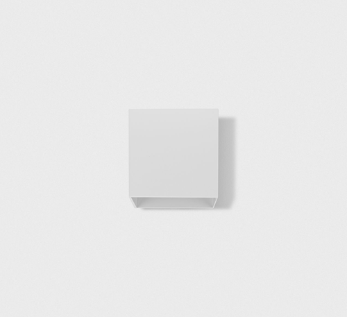 Pragmalux LED wandarmatuur IP65 Qube Up/Down wit 6W 2x160lm 3000K CRI>80 instelbare lichtbundel - fase dimbaar-1