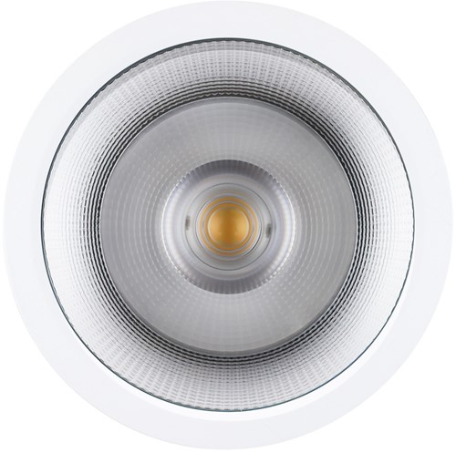 Pragmalux LED opbouw downlight Relio IP65 facet reflector wit 20W 1800-2000lm 2700K-3000K-4000K 3-CCT CRI>90 UGR<19 60D Ø160x110mm-1