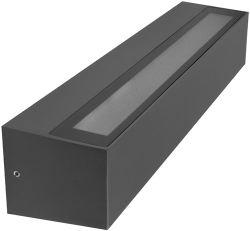 Pragmalux LED Gevelarmatuur Rocq-L Up/Down IP65 C4 16W 1564-1946lm  2200-2700-3000-4000K 4CCT CRI>80 Grafiet grijs RAL7024-3