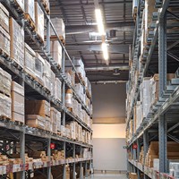 Pragmalux LED Batten Lumea IP44 Prisma 150cm 29-48W 4200-7300lm 3000-4000K 2-CCT (2x58W) wit  5x2,5mm doorvoerbedrading + noodmodule zelftest 1uur-8