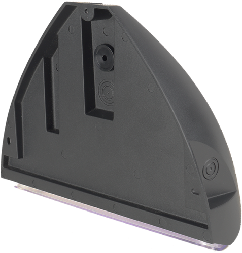 Pragmalux LED Gevelarmatuur Squalo mini IP65 IK10 7-12W 900-1650lm 2CCT 3000K-4000K Symmetrisch Antraciet RAL7016-3