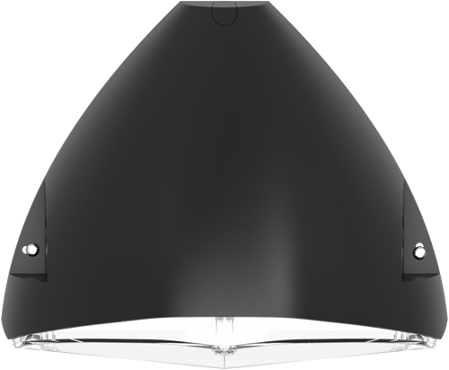 Pragmalux LED Gevelarmatuur Squalo mini IP65 IK10 7-12W 900-1650lm 2CCT 3000K-4000K Symmetrisch Zwart RAL9005 DALI2-1