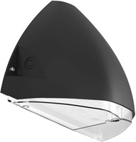 Pragmalux LED Gevelarmatuur Squalo mini IP65 IK10 7-12W 900-1650lm 2CCT 3000K-4000K Symmetrisch Zwart RAL9005 DALI2-2