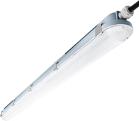 Pragmalux LED TL Waterdicht Armatuur Hermes IP66 150cm 36-61W 4000K 6000-10200lm 5x2,5mm Doorvoerbedrading (2x80W)