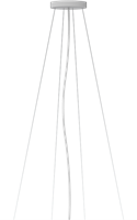 Pragmalux LED Opbouw-/pendelarmatuur Zalo Ø1200mm Pendelset Wit